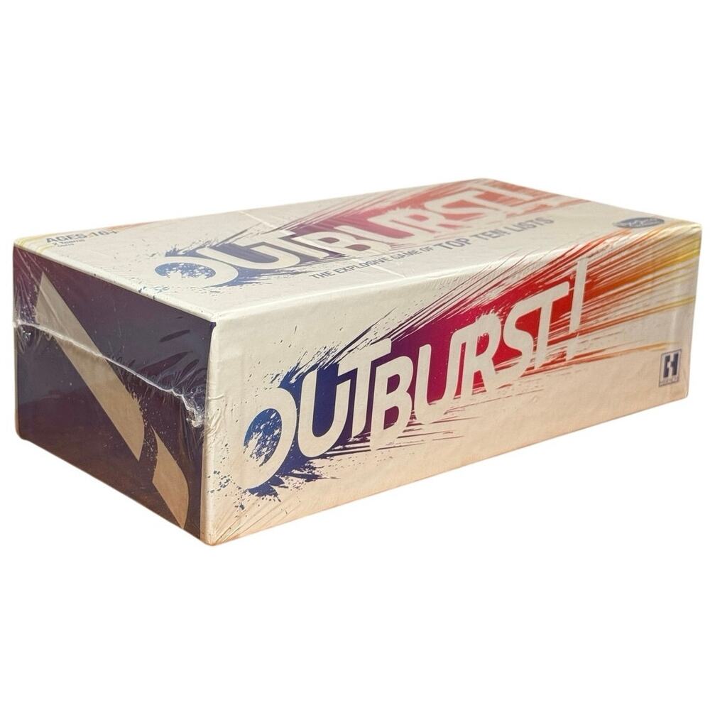 Hasbro Gaming Outburst Board Game The Explosive Game of Top 10 Lists New Sealed
